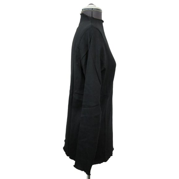 Vero Moda Curve Jeanette ribbed organic cotton blouse - Picture 4 of 12